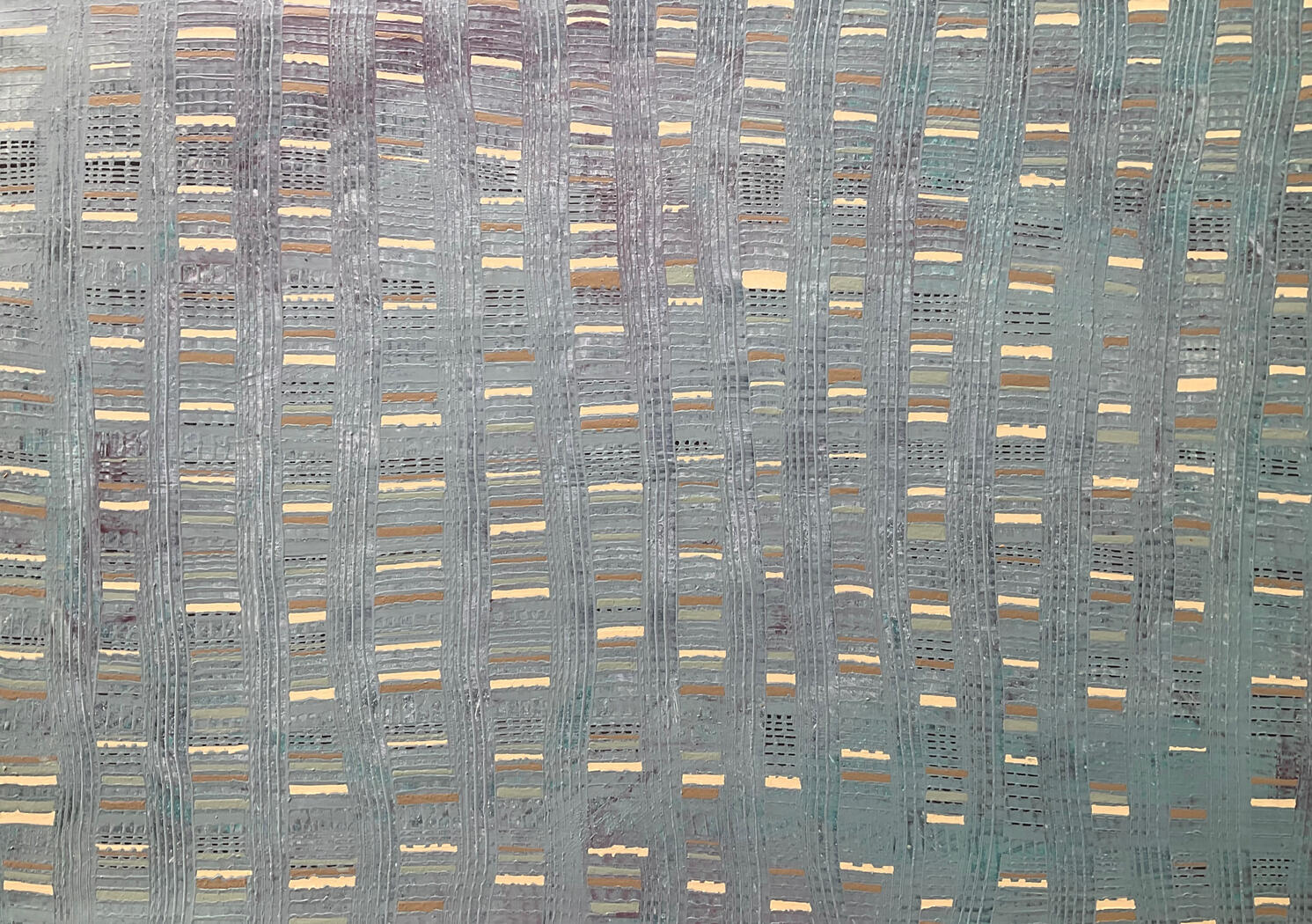 Loom Lines Acrylic on Canvas 89x154 $1,150