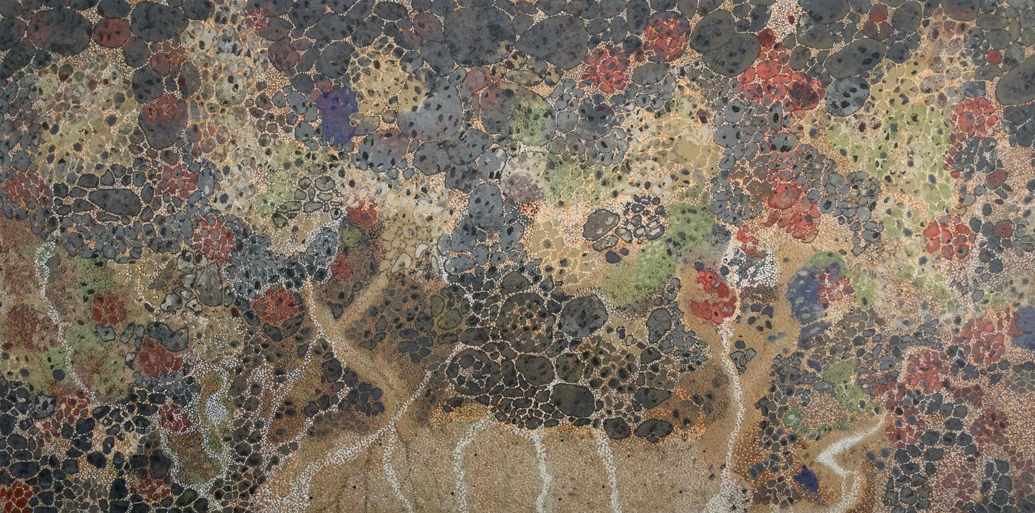 Pebble Beach Acrylic on Canvas (SOLD)